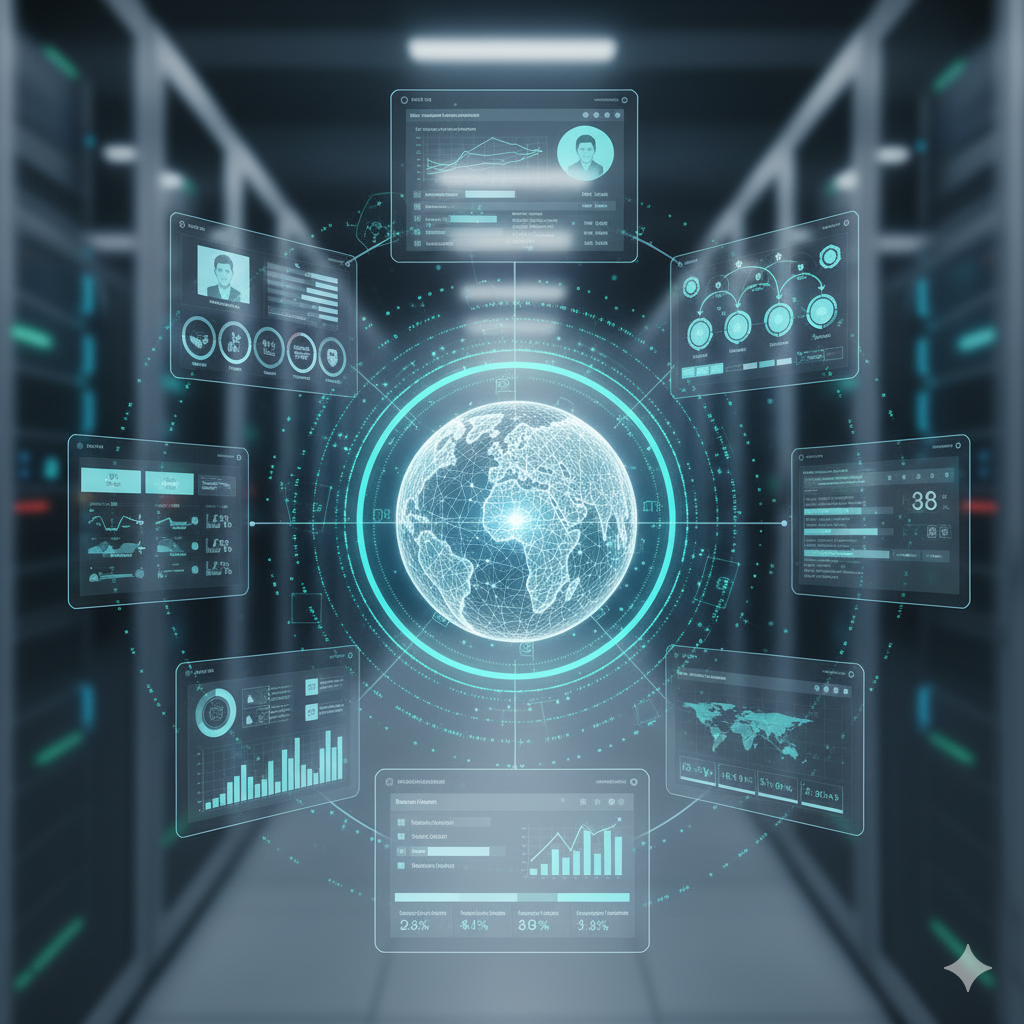 CRM platform illustration/photo